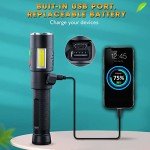 Rechargeable Safety Flashlight with Personal Alarms