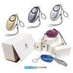 5 Pack Personal Emergency Alarms with LED Light