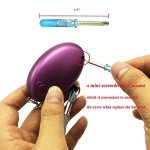 5 Pack Personal Emergency Alarms with LED Light