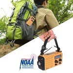 Solar Crank NOAA Weather Radio & Flashlight Kit