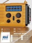 Solar Crank NOAA Weather Radio & Flashlight Kit