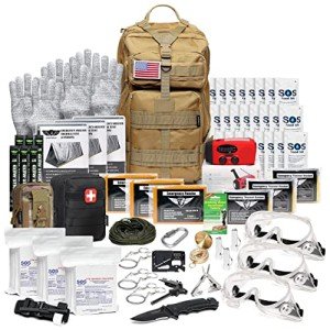 Emergency 72-Hour Hurricane Survival Kit Backpack