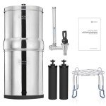 Gravity-Fed Water Filter System with Carbon Filters
