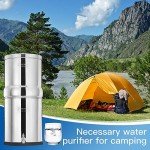 FACHIOO 2.1 Gallon Stainless Steel Water Filter