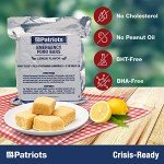 Lemon-Flavored Emergency Food Bars - 5-Year Shelf Life