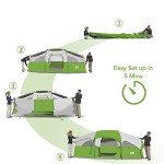 8-Person Waterproof Family Emergency Tent
