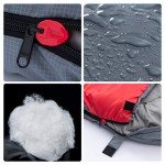 Lightweight Waterproof Sleeping Bag with Pillow