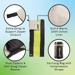 Kids Lightweight Sleeping Bag with Compression Straps