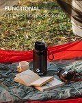 SurviMate BPA-Free Filtered Water Bottle with Straw