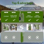 Portable Water Filter Pump for Emergency Kits