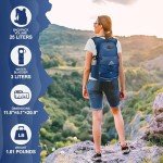 25L Hydration Backpack with 3L Water Bladder