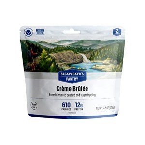 Freeze-Dried Creme Brulee Emergency Food Kit