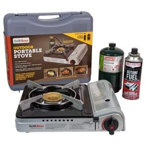 Dual Fuel Portable Stove for Emergency & Camping