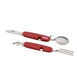 Coleman Stainless Steel 4-in-1 Camping Utensil Set