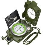 Proster Waterproof Hiking Survival Compass & Carry Bag