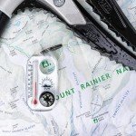 3-in-1 Zipper Pull with Compass and Thermometer