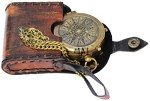 Engraved Pocket Compass for Hiking and Survival