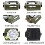 Sportneer Waterproof Hiking Survival Compass for Kids