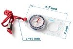 Kids Waterproof Orienteering Compass for Hiking