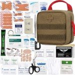 180-Piece Tactical First Aid Kit for Emergencies
