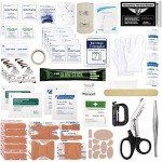 180-Piece Tactical First Aid Kit for Emergencies
