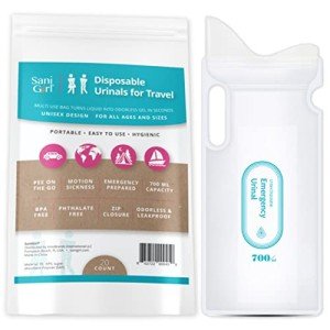 Disposable Urinal and Travel Pee Bags for Kids