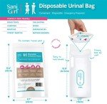 Disposable Urinal and Travel Pee Bags for Kids