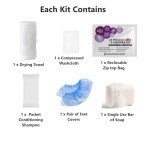 Travel-Friendly Shower Kit for Emergencies and Camping