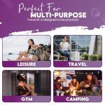 Travel-Friendly Shower Kit for Emergencies and Camping