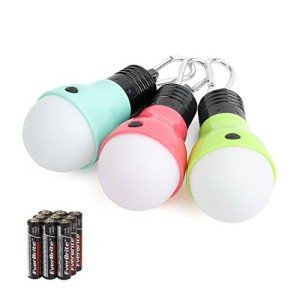 EverBrite Portable LED Camping Lights - 3-Pack