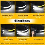 Rechargeable Headlamp Set with Motion Sensor