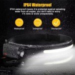 Rechargeable Headlamp Set with Motion Sensor