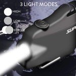 Waterproof Dual Arc Lighter with Flashlight & Whistle