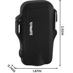 Waterproof Dual Arc Lighter with Flashlight & Whistle