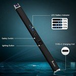 Windproof USB Electric Lighter for Camping & BBQ