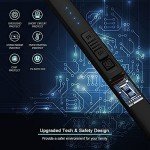 Windproof USB Electric Lighter for Camping & BBQ