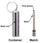 Permanent Match Metal Kit – 2 Pack Fire Starter