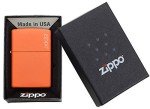 Zippo Classic Orange Matte Pocket Lighter