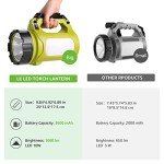 Rechargeable LED Lantern: 1000LM Hurricane Emergency Light
