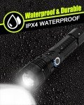 Powerful Rechargeable LED Flashlight for Emergencies