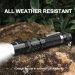 Rechargeable High Lumens Waterproof Flashlight - 5 Modes