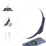 IODOO 10000mAh LED Rechargeable Flashlight Lantern
