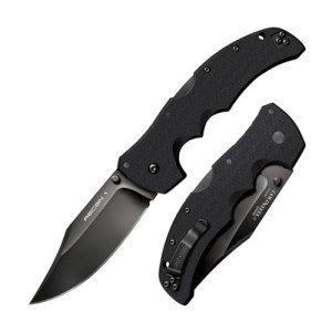 Cold Steel Recon 1 Folding Camping Knife - Black