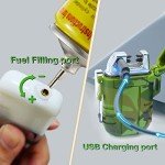 Dual Arc Flameless Plasma Lighter - 2 Pack