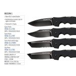 Cold Steel Recon 1 Folding Camping Knife - Black