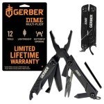 Gerber Dime 12-in-1 Mini Multitool - Black