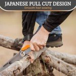 Durable 8" Folding Hand Saw for Emergencies