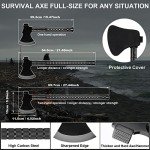 Sunkoon Camping Folding Shovel and Axe Combo