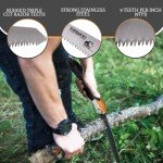 Durable 8" Folding Hand Saw for Emergencies