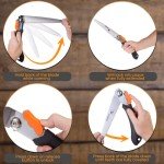 Durable 8" Folding Hand Saw for Emergencies